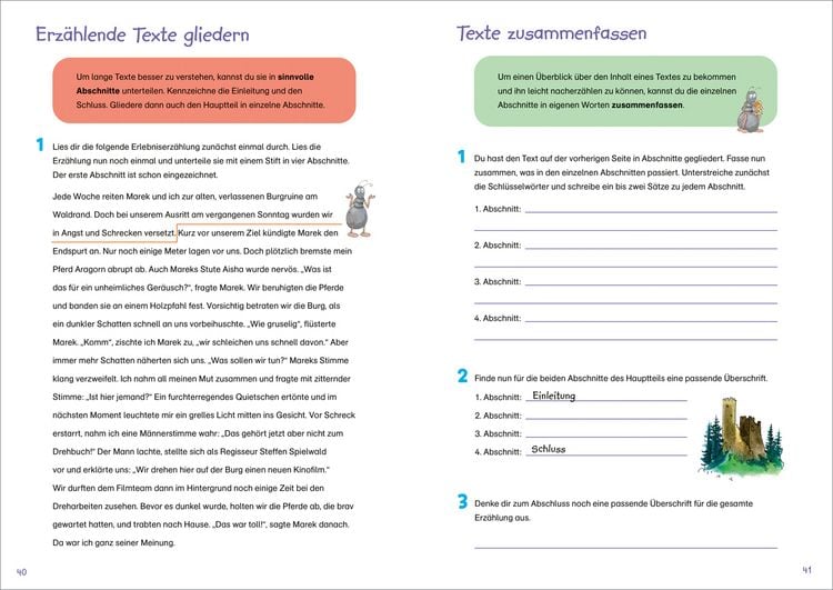Produktbild: Fit f&uuml;r Deutsch 4. Klasse. Lernen und verstehen