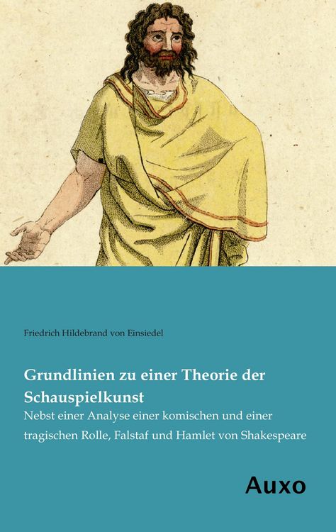 Produktbild: Grundlinien zu einer Theorie der Schauspielkunst