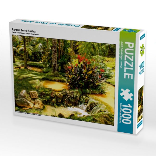 Produktbild: CALVENDO Puzzle Parque Terra Nostra | 1000 Teile Lege-Gr&ouml;&szlig;e 64x48cm Foto-Puzzle f&uuml;r gl&uuml;ckliche Stunden
