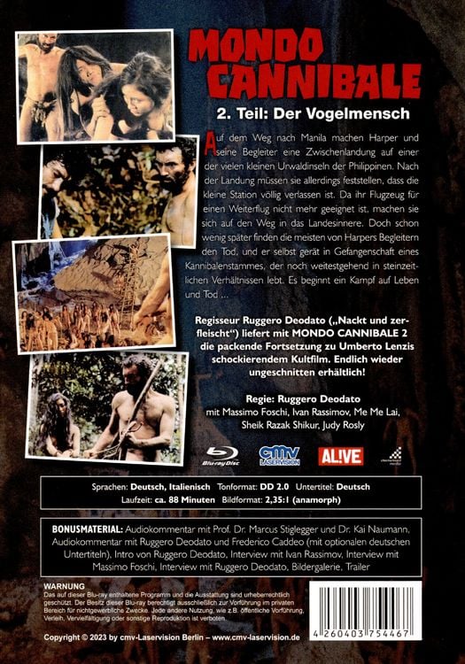 Produktbild: Mondo Cannibale 2 - Der Vogelmensch