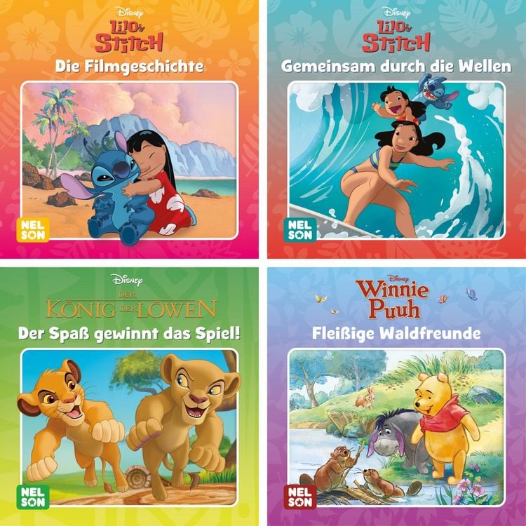 Produktbild: 4er-Set Maxi-Mini 56: Disney Klassiker