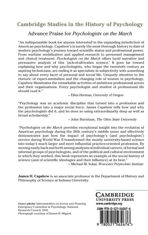 Produktbild: Psychologists on the March