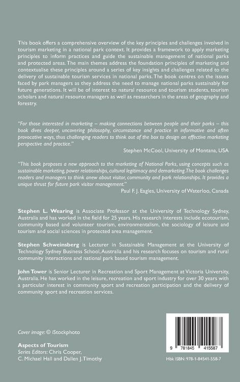 Produktbild: Marketing National Parks for Sustainable Tourism