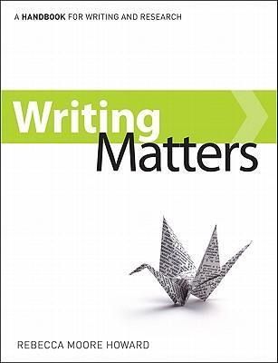 Produktbild: Writing Matters, Tabbed (Comb-Bound) with Connect Composition (Sealworks) Plus