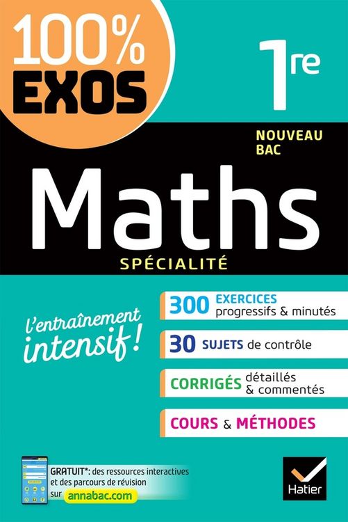 Produktbild: Maths (sp&eacute;cialit&eacute;) 1re