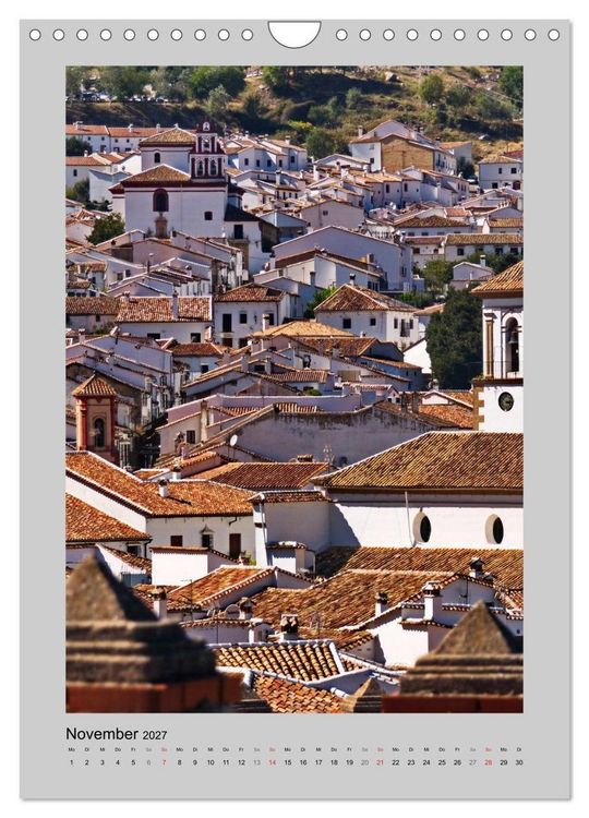 Produktbild: Andalusien - Bekanntes und Unbeachtetes (Wandkalender 2027 DIN A4 hoch), CALVENDO Monatskalender