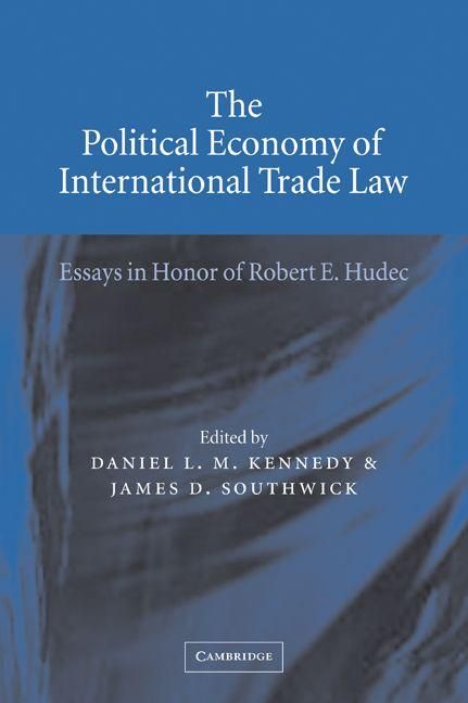 Produktbild: The Political Economy of International Trade Law