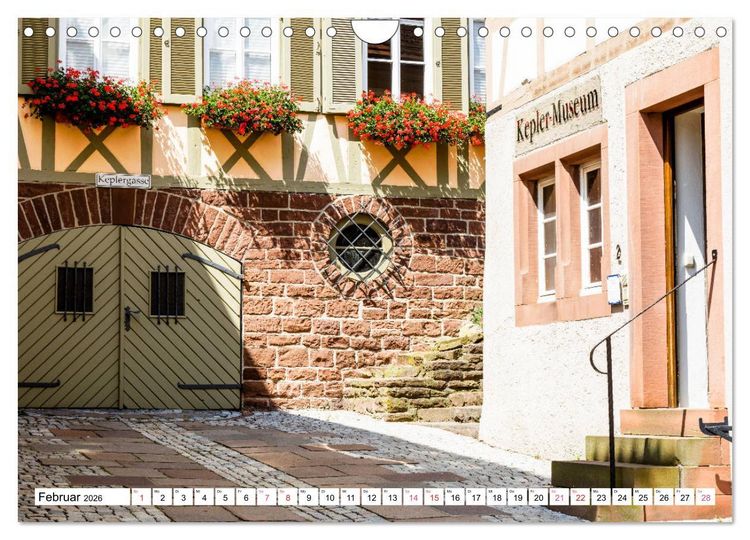 Produktbild: Weil der Stadt - einfach liebenswert (Wandkalender 2026 DIN A4 quer), CALVENDO Monatskalender