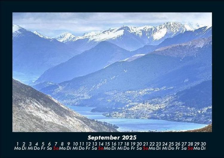 Produktbild: Bergige Welten 2025 Fotokalender DIN A5
