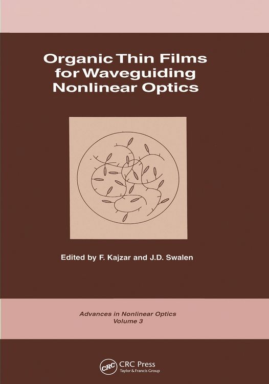 Produktbild: Organic Thin Films for Waveguiding Nonlinear Optics