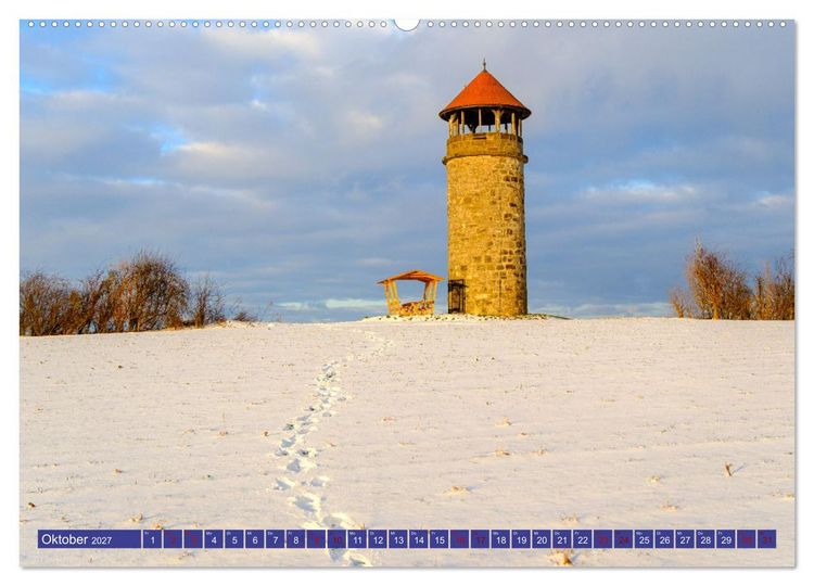 Produktbild: Duderstadt im Winter (Wandkalender 2027 DIN A2 quer), CALVENDO Monatskalender