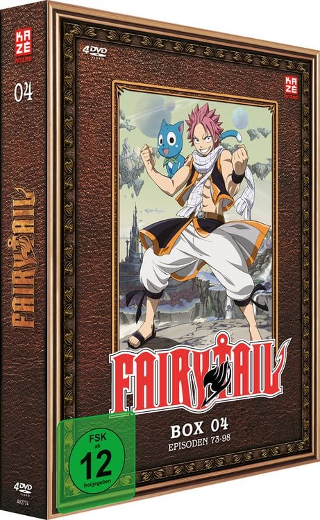 Produktbild: Fairy Tail - TV-Serie - Box 4 (Episoden 73-98) [4 DVDs]