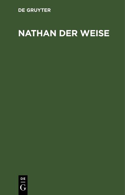 Produktbild: Nathan der Weise