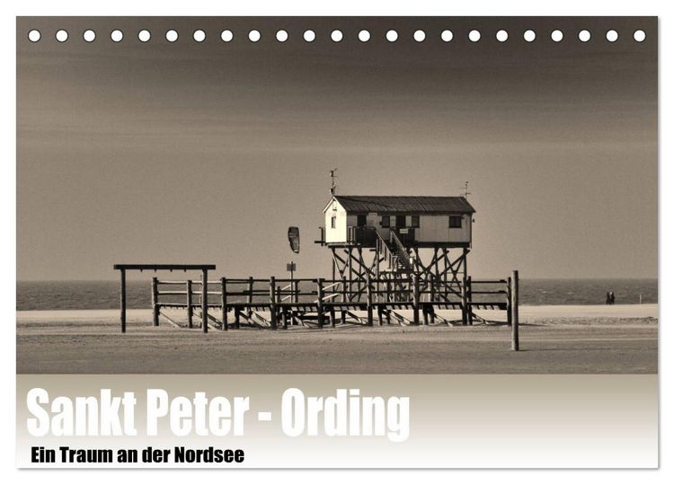 Produktbild: Sankt Peter-Ording. Ein Traum an der Nordsee (Tischkalender 2026 DIN A5 quer), CALVENDO Monatskalender