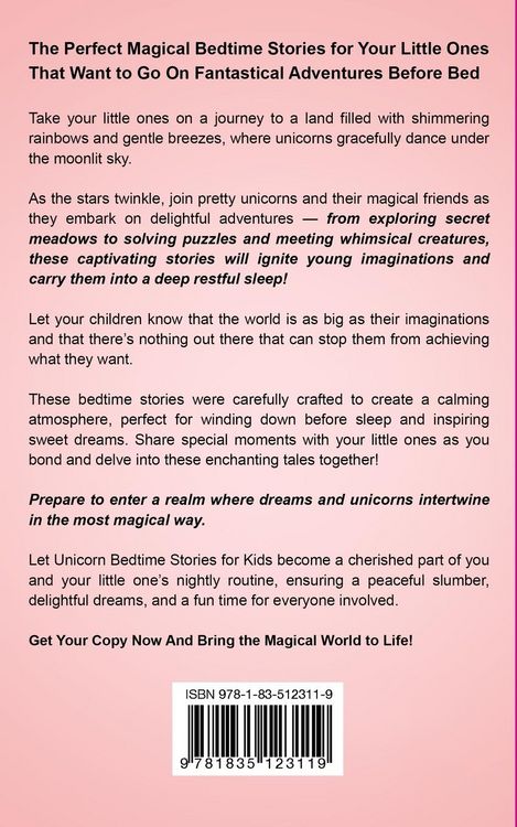 Produktbild: Unicorn Bedtime Stories for Kids