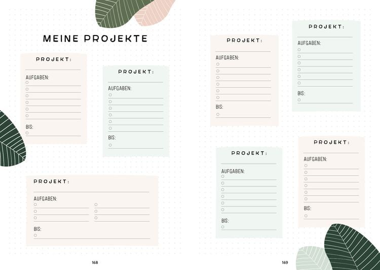 Produktbild: Mein Bullet Journal (Jungle Edition) – Besser planen & Träume verwirklichen