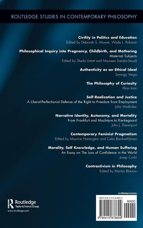 Produktbild: Contrastivism in Philosophy