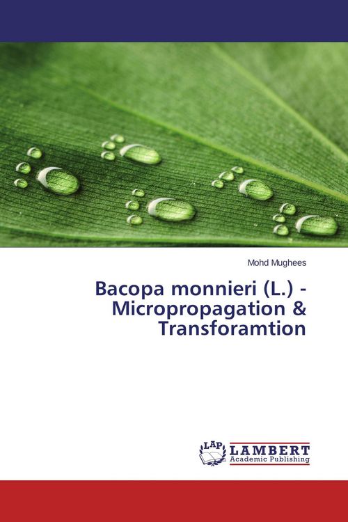 Produktbild: Bacopa monnieri (L.) - Micropropagation & Transforamtion