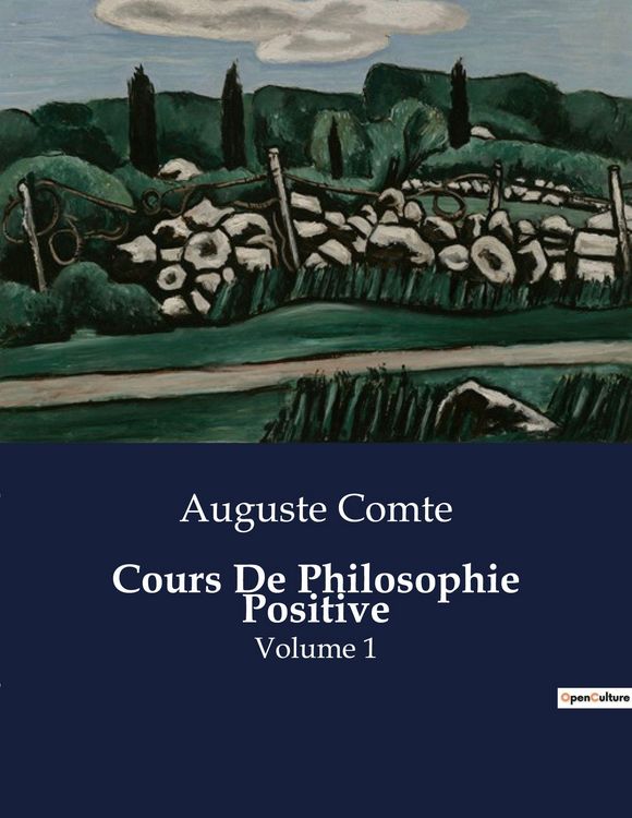 Produktbild: Cours De Philosophie Positive