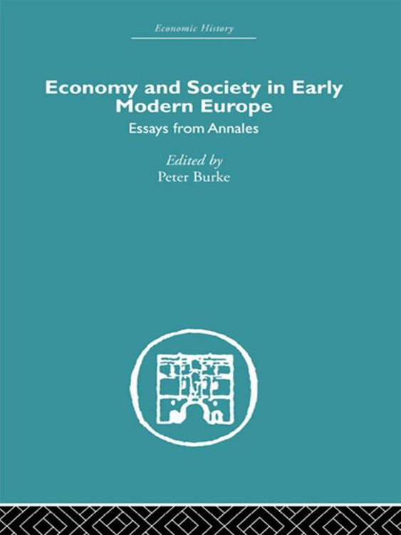 Produktbild: Economy and Society in Early Modern Europe