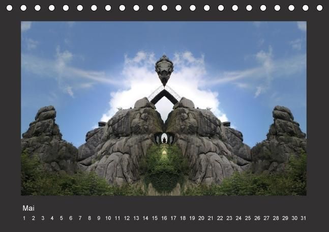 Produktbild: Spiegelwelten - die Externsteine (Tischkalender immerw&auml;hrend DIN A5 quer)