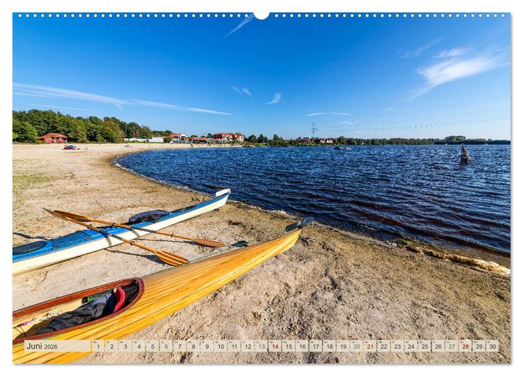 Produktbild: Moin Moormerland (hochwertiger Premium Wandkalender 2026 DIN A2 quer), Kunstdruck in Hochglanz