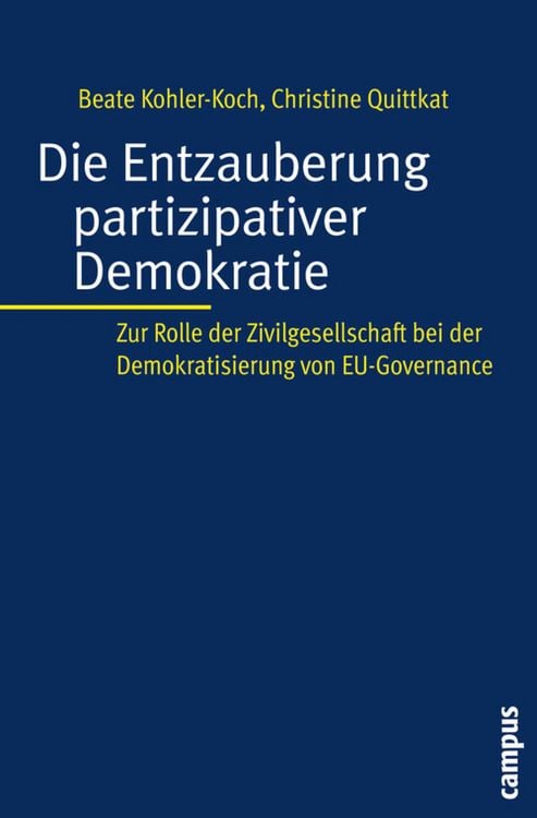 Produktbild: Die Entzauberung partizipativer Demokratie