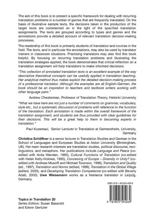 Produktbild: Annotated Texts for Translation