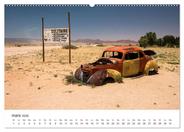 Produktbild: Des&eacute;rt namibien (Calendrier mural 2026 DIN A2 vertical) calendrier de bureau