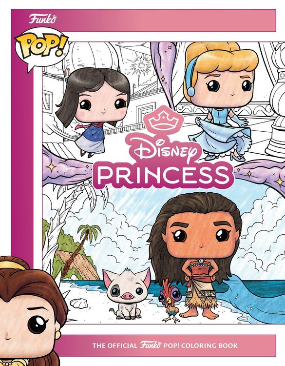 Produktbild: Disney Princesses Official Funko POP! Coloring Book