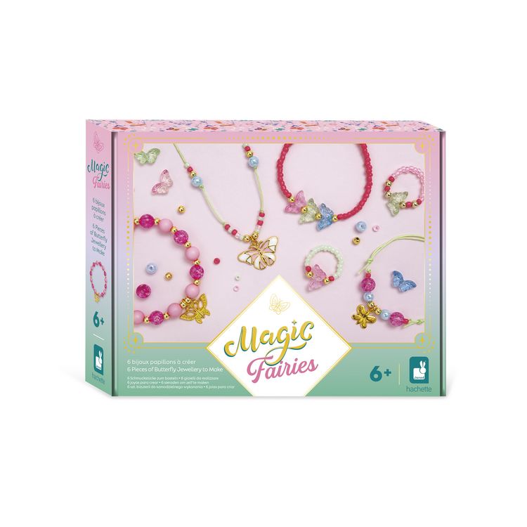 Produktbild: Feenschmuck &ndash; Magisches Bastelset f&uuml;r kreative Kinder (6 Schmuckst&uuml;cke)