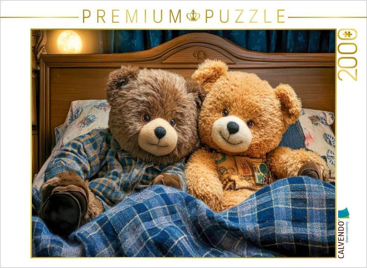 Produktbild: CALVENDO Puzzle Gleich wird kuschelig geschlafen | 2000 Teile Lege-Gr&ouml;&szlig;e 90x67cm Foto-Puzzle f&uuml;r gl&uuml;ckliche Stunden