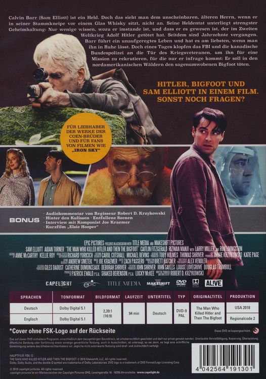 Produktbild: The Man Who Killed Hitler and Then The Bigfoot