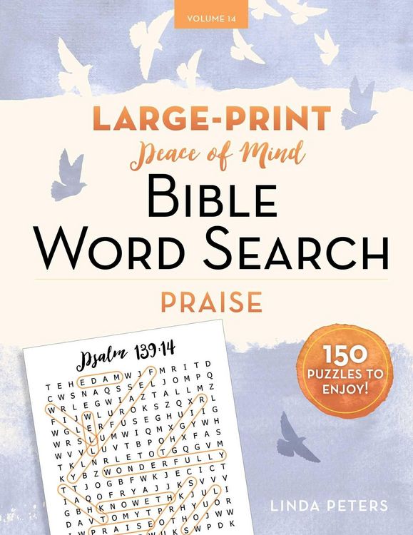 Produktbild: Peace of Mind Bible Word Search: Praise