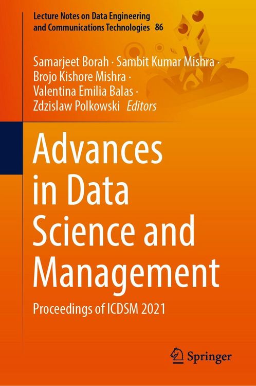 Produktbild: Advances in Data Science and Management