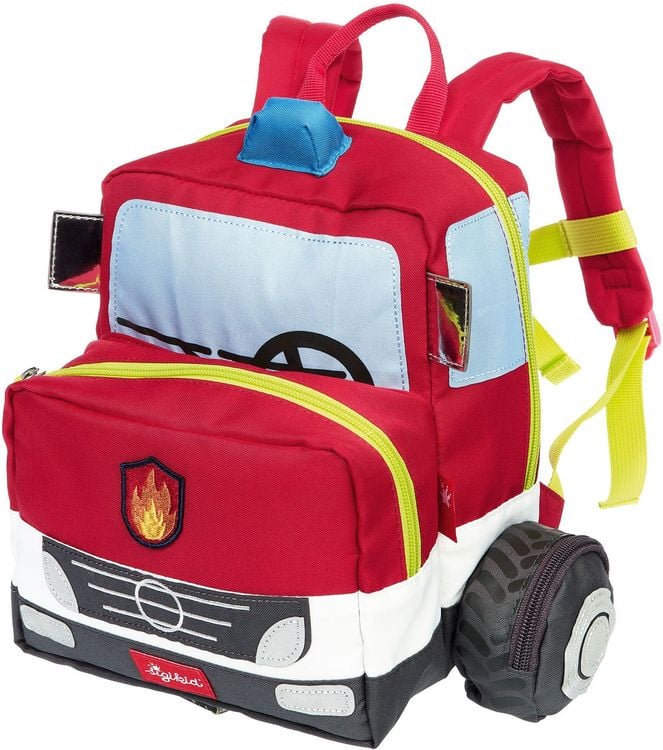 Produktbild: sigikid 25251 - Kinder Rucksack Feuerwehrauto, Feuerwehr