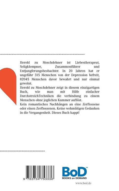 Produktbild: Soforthilfe gegen Liebeskummer