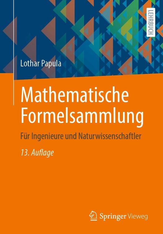 Produktbild: Mathematische Formelsammlung