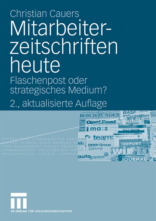 Produktbild: Mitarbeiterzeitschriften heute