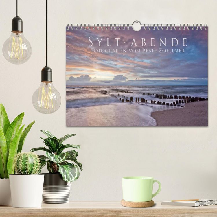 Produktbild: Sylt-Abende - Fotografien von Beate Zoellner (Wandkalender 2026 DIN A4 quer), CALVENDO Monatskalender