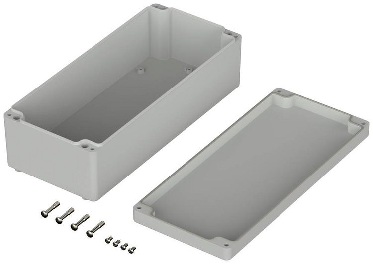 Produktbild: Bopla EUROMAS T 244 03244000 Industrie-Geh&auml;use 340 x 150 x 100 ABS Lichtgrau (RAL 7035) 1 St.