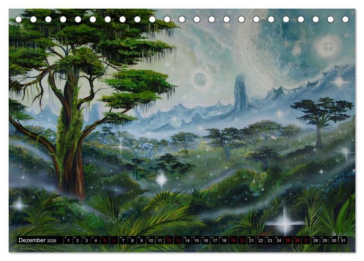 Produktbild: Im Traum ein Baum (Tischkalender 2026 DIN A5 quer), CALVENDO Monatskalender