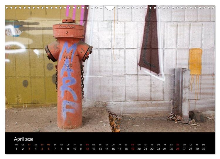 Produktbild: Verlassene Orte. Alter Postbahnhof Leipzig (Wandkalender 2026 DIN A3 quer), CALVENDO Monatskalender