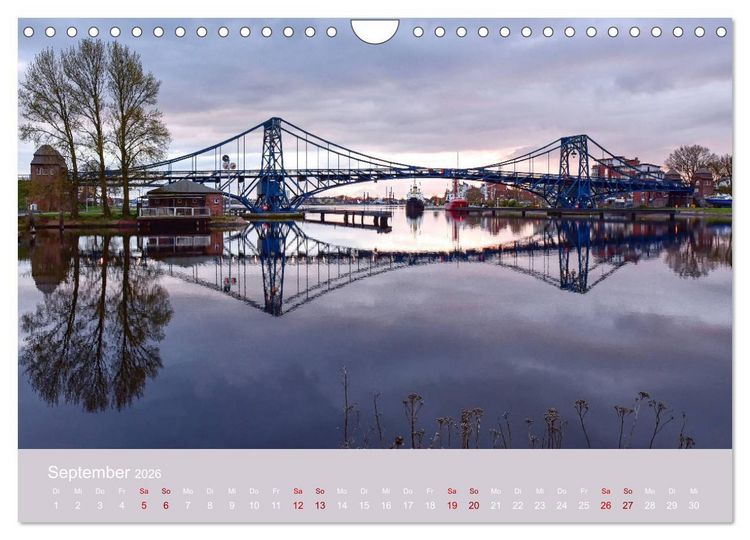 Produktbild: Wilhelmshaven - Sonne, K&uuml;ste und Meer (Wandkalender 2026 DIN A4 quer), CALVENDO Monatskalender