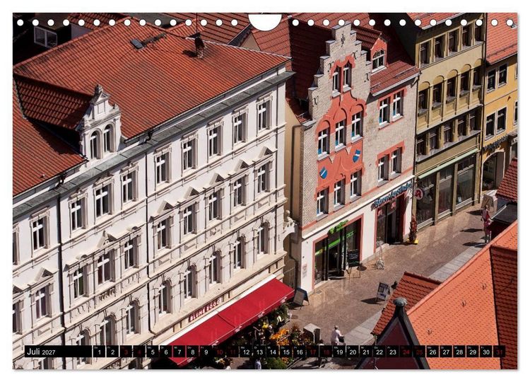 Produktbild: Naumburg - Kleinod an der Saale (Wandkalender 2027 DIN A4 quer), CALVENDO Monatskalender
