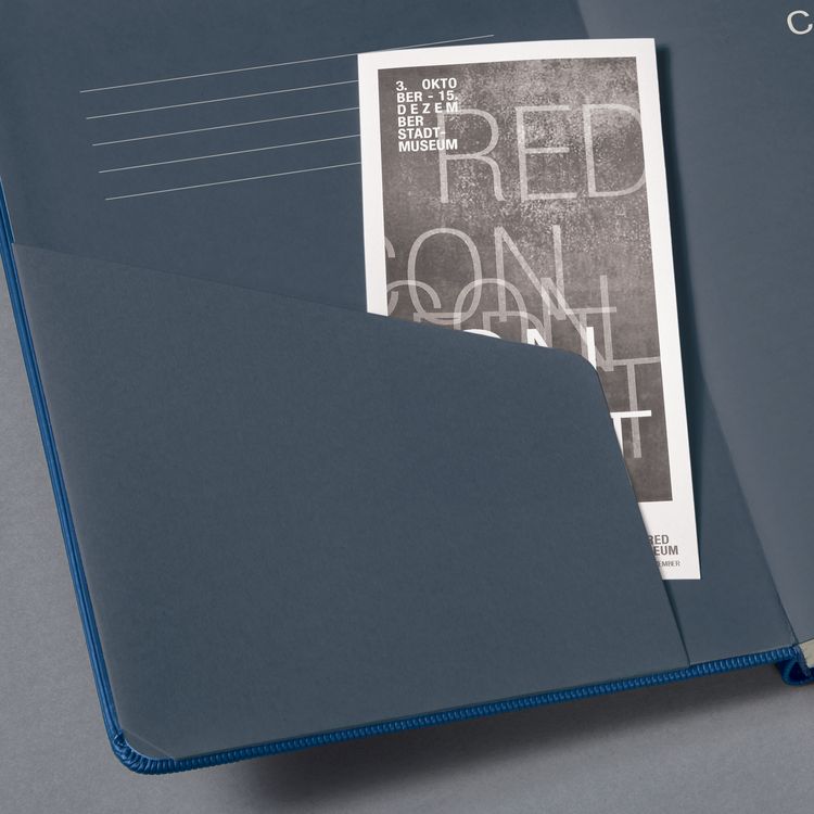 Produktbild: Notizb.Concep. HC A5 lin.blau