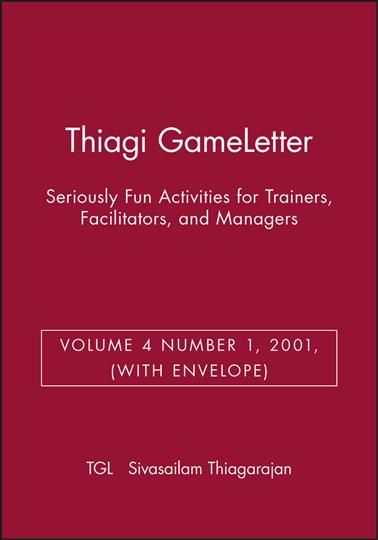 Produktbild: Thiagi GameLetter