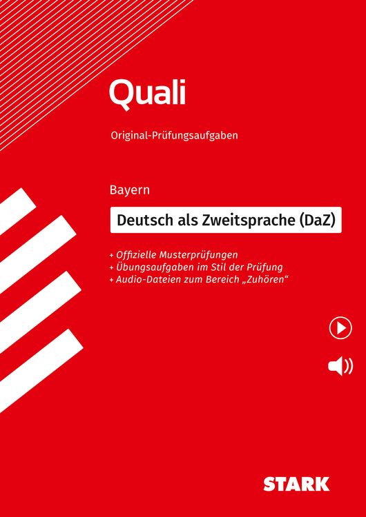 Bild vom Artikel STARK Deutsch als Zweitsprache (DaZ) - Quali Mittelschule Bayern - Prüfungsvorbereitung vom Autor 
