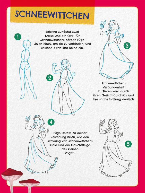 Produktbild: Disney Prinzessin: Meine erste Zeichenschule