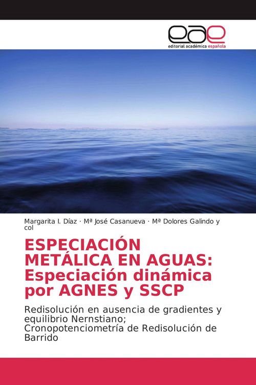 Produktbild: Especiaci&oacute;n Met&aacute;lica En Aguas: Especiaci&oacute;n Din&aacute;mica Por Agnes Y Sscp